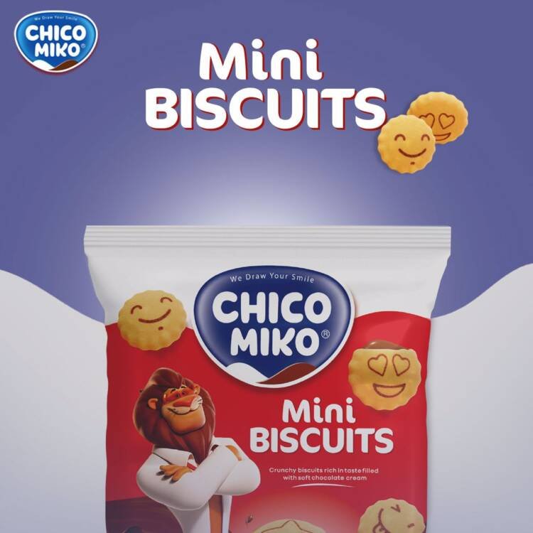 CHICO MIKO - Sachet of Mini Biscuits (Chocolate Flavor) - Image 4