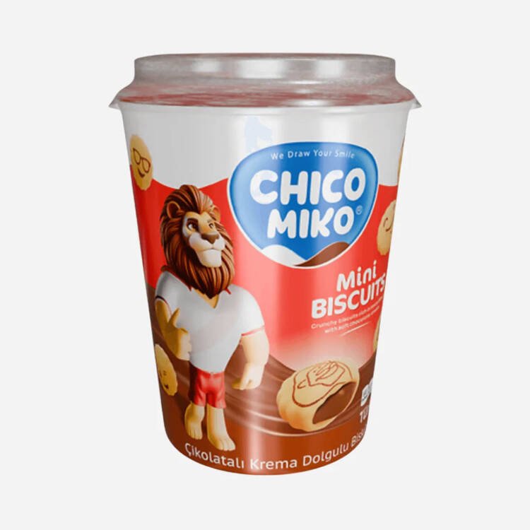 CHICO MIKO - Cup of Mini Biscuits (Chocolate Flavor)